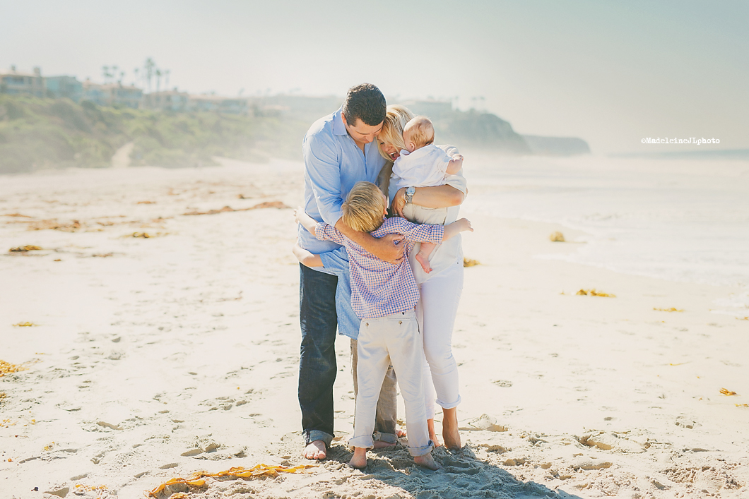 Orange County family beach session | Orange County family and kids photographer